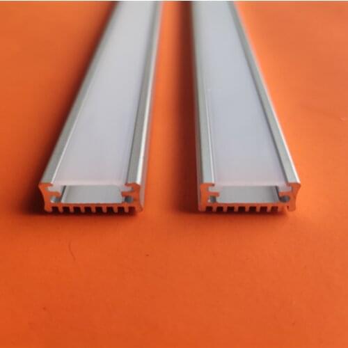 Free Shipping Good Quality 25 Sets 2M/PC LED Aluminum Profile for Home Commercial Office Decoration, Aluminum Channel Housing