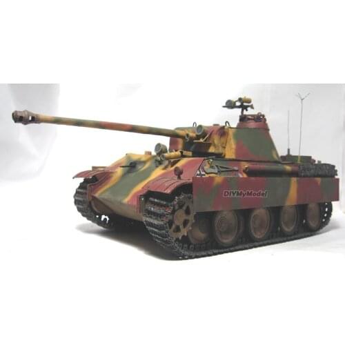DIYMyModeI German Panther tank harrinsky Edition DIY Handcraft Paper Model KIT Handmade Toy Puzzles Gift Movie props RU(Origin)