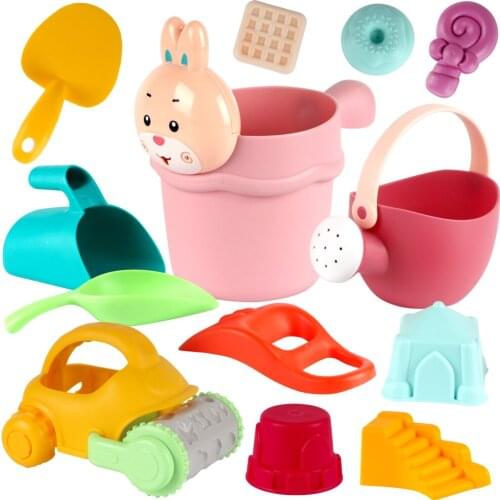 Beach Sand table Toys for Kids Game Children Sandbox Set Kit Summer swiming Toys for Beach Play Water Play Cart sea toys