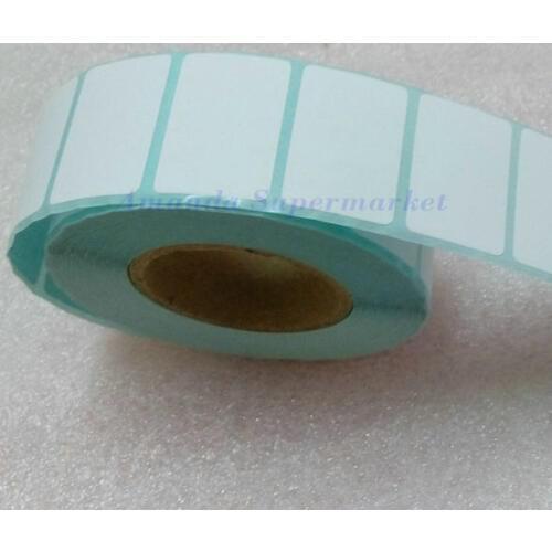 Adhesive Sticker Label Sticker 30*25 mm 900 Pcs / Roll Thermal Label Supermarket Logistics Blank Label Direct Print Waterproof