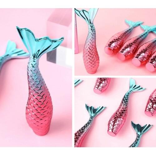 New 1PC Empty Transparent PE Lip Gloss Tubes Plastic Lip Balm Tube Lipstick Mini Sample Cosmetic Container for DIY Lipgloss