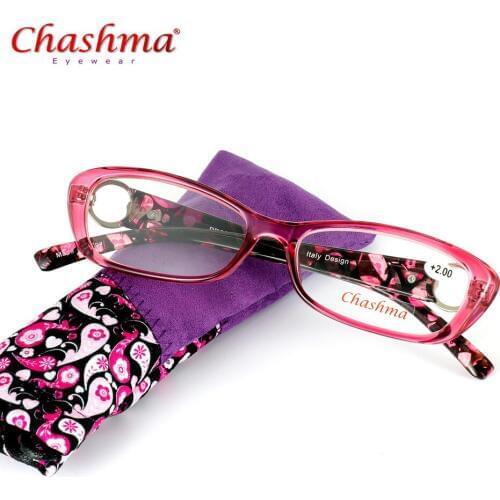 Chashma Brand Fashion Women Reading Glasses Beautiful Optical Glasses for Girls Read Glasses Ochki Degree Gafas De Lectura