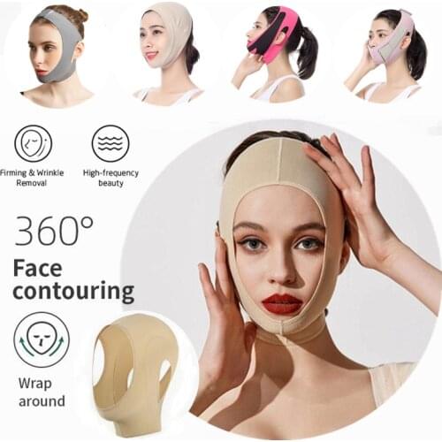 Face lift V Shaper Mask Facial Slimming Bandage Chin Cheek Lift Up Belt Anti Wrinkle Strap Beauty Neck Thin Lift Face Care Tools