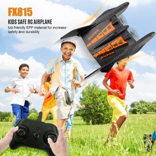 FX815 RC Plane Remote Control Airplane Ready to Fly 2.4Ghz 2 Channels EPP Foam Aircraft Model for Kids Adult