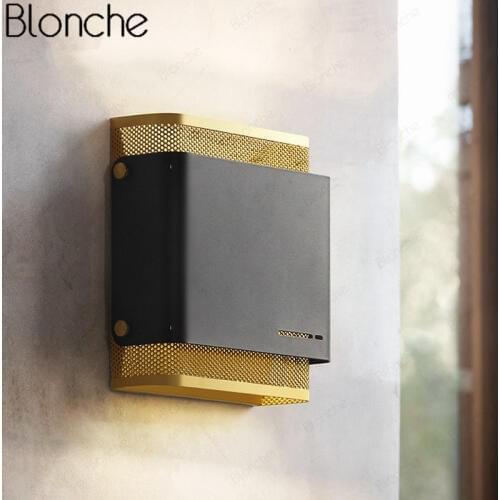 Modern Led Wall Light Nordic Loft Wall Lamp for Home Bathroom Bedroom Stairs Industrial Sconce Indoor Lighting Luminaire 220V