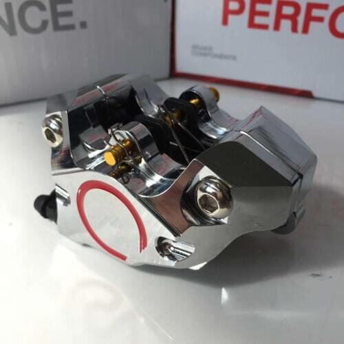 Motorcycles Brake Caliper With Pads P2*34mm 84mm Mounting For Ducati Rear Brake For Honda Yamaha Kawasaki Suzuki Modify