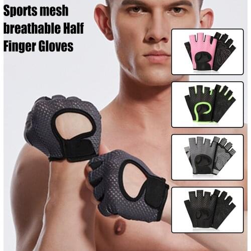 Cycling Gloves Half Finger Design Silicone Non Slip for Men and Women Outdoor Sports Cycling Gloves Bike Accessory ciclismo