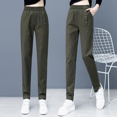 VNFDWJ Women's Trousers Harem Pants