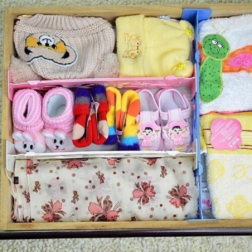 Retractable Adjustable Stretch Plastic Drawer Divider Organizer Storage Partition Board Diy Home Kitchen ZA6914