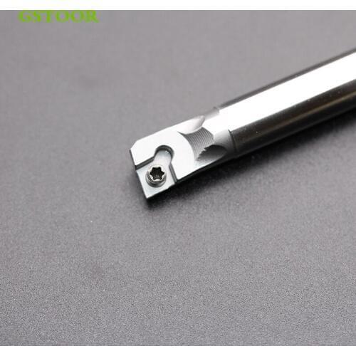 1PC C05H-SCLCR04 Carbide Turning Tool Holder Diameter 5mm Long 100mm of machining lathe cutter high quality without blade
