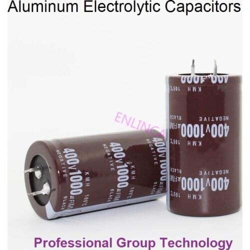 1pcs Good quality 400v1000uf Radial DIP Aluminum Electrolytic Capacitors 400v 1000uf Tolerance 20% size 35x60MM 20