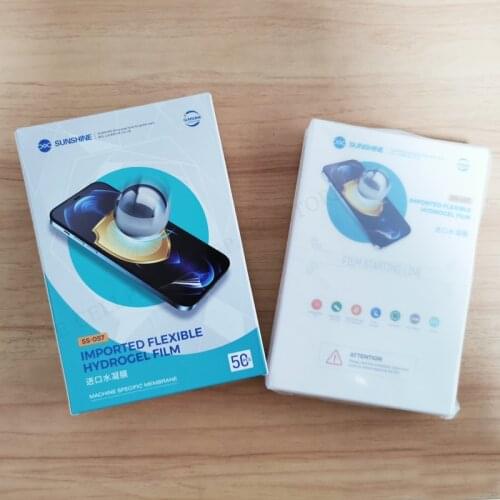 100pcs Newest SUNSHINE SS-057 Flexible Hydrogel Film SS-890C Cutting Machine Cutter Sheet Plotter Hydrogel Screen Protector