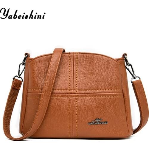 2020 women leather Shoulder Bags High quality Small bag ladys Crossbody bag for designer handbag sac main femme Messenger bag