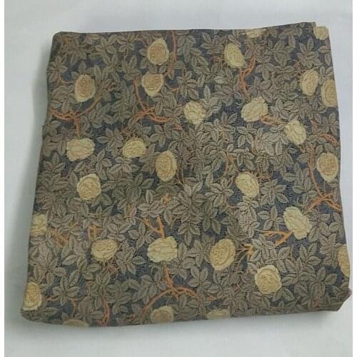 50x105cm Blooming Rose Flowers Printed Cotton Fabric Design 018 Fabric Patchwork for Cloth Dress Party Home Decor