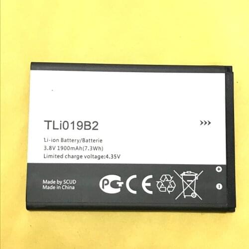 1900mAh Battery for ALCATEL one touch POP C7 OT-7041 7041D CAB1900003C2/TLI019B1/TLi019B2 Batteries + track code