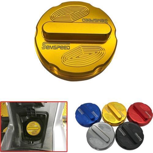 For YAMAHA NVX155 150 AEROX155 Motorcycle CNC Aluminum Fuel Tank Cap Cover Oil Guard Protector Accessories for HONDA ZOOMER X110