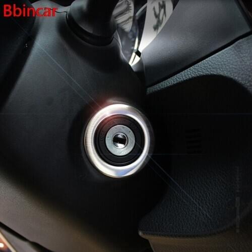 Bbincar Stainless Steel Key Start System Key Ignition Igniter Ring Trim For Toyota Corolla Altis E170 2013 2014 2015 2016 2017