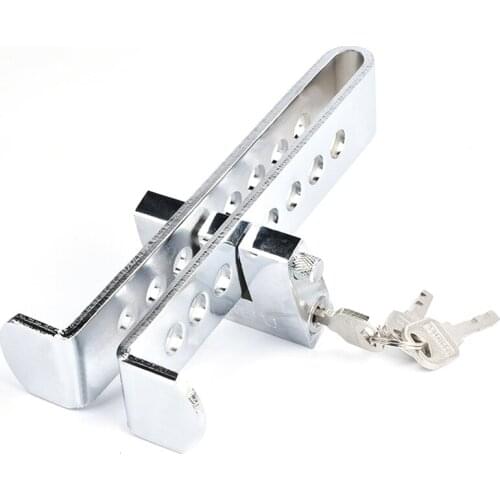 Car Brake Safety Lock Universal Auto Car Brake Clutch Pedal Lock Anti-Theft Car Security Lock Auto Vehicle Steel Clutch Locking
