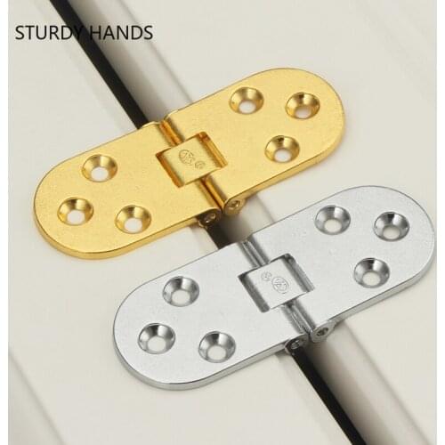 Home Zinc Alloy Thicken Hinges Folding Wooden Table Support Hinge Cabinet Door Folding Accessories Furniture Hardware Tools