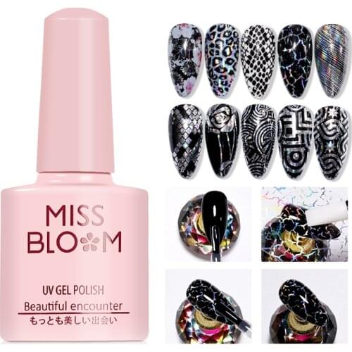 Nail Art Printing Glue, Printing Paper Glue, 0il Dye Glue For Hot Stamping And Printing, UV Nail Glue, Aluminum Foil Glue