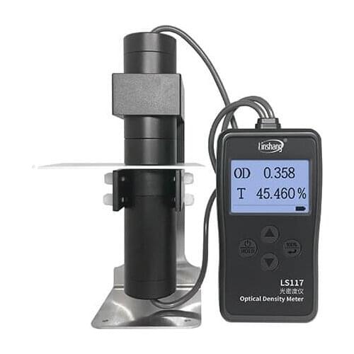LS117 Light Transmittance meter Portable Transmission Densitometer Optical density meter up to 6.0 OD