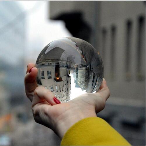 Magic Natural Crystal Ball Hi-Q Sphere Quartz FengShui Glass Crystals Craft Fashion Table Decor Photography props Home Decors