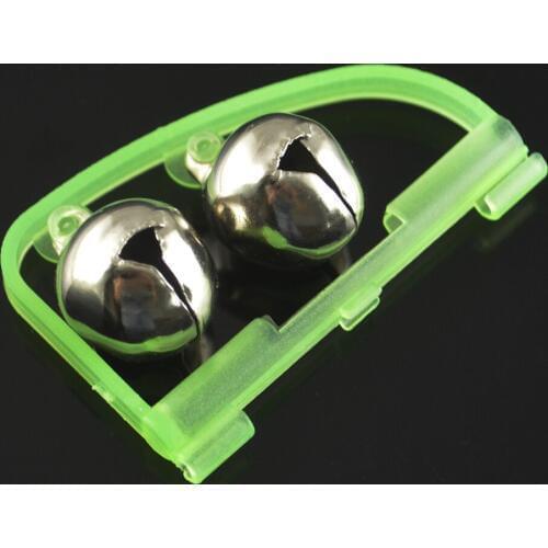 MNFT 20 Pieces/Lot Luminous Sea Fishing Feeder Fishing Bell Twin Rod Tip Fish Rod Bite Alarm Fishing Tackle