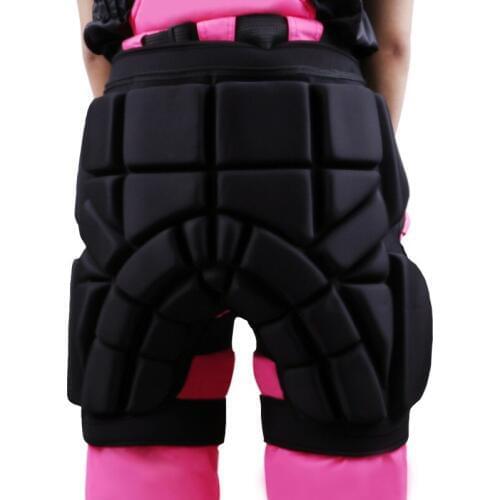 Men Women Skateboard Shorts Motorcycling Hip Protection Shockproof Hockey Kids Ski Skating Hip Safety Padded Bottom