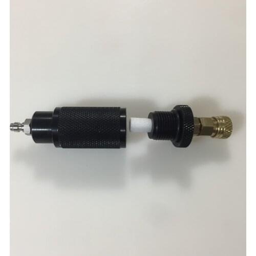 PCP Paintball Airforce 30mpa 5inch Water-Oil Separator High Pressure Pump Filter 8MM M10x1 Air Filtering Quick Connector