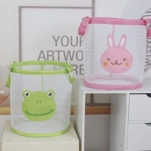 35*45cm Beach Toy Bag Children Sand Away Mesh Bag Outdoor Kids Toy Storage Bag Large Foldable Mesh Bag Sundries Bag