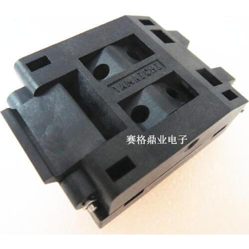 Clamshell QFP100 IC51-1004-814-2 IC Burning seat Adapter testing seat Test Socket test bench in the stock