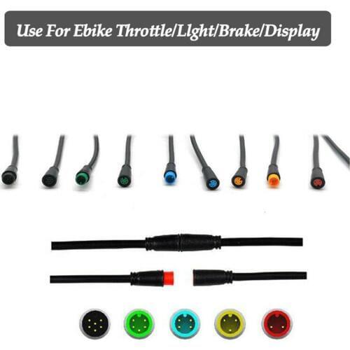 Julet Cable Mini Connector 2 3 4 5 6 Pin Cable Waterproof Connector For Ebike Display Female /Male Optional Type
