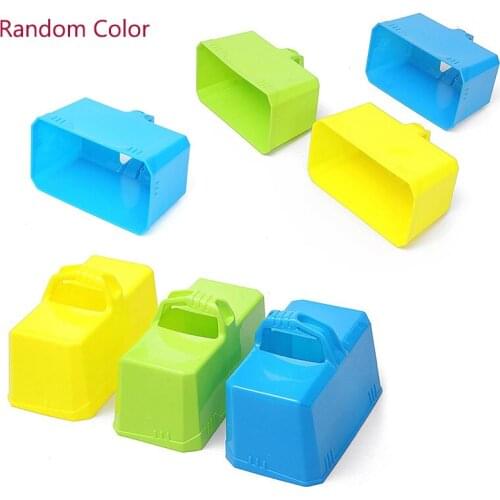 Outdoor Winter Kids Snow Sand Mold Plastic Castle Brick Maker Random Color