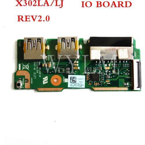 X302LA/LJ IO_board REV 2.0 for ASUS X302LA/LJ X302LJ X302 X302L USB BOARD IO board Test well