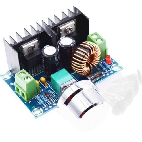 XH-M401 DC-DC Step Down Buck Converter Power Supply Module XL4016E1 PWM Adjustable 4-40V To 1.25-36V Step Down Board 8A 200W