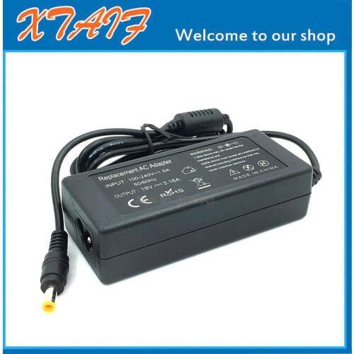 19V 3.16A 60W AC/DC Power Supply Adapter Charger for Samsung R440 R478 R480 R523 R538 R540 Laptop EU/US/UK/AU PLUG Free Shipping