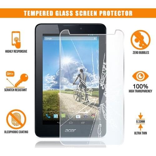 For Acer Iconia Tab 7 A1-713 7" Full Tablet Tempered Glass 9H Premium Scratch Proof Anti-fingerprint Clear Film Protector Cover