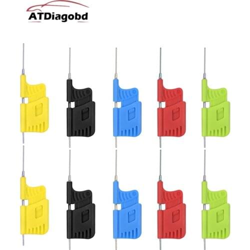 10pcs/set micro IC clamp SOP/SOIC/TSSOP/TSOP/SSOP/MSOP/PLCC QFP SMD IC Chip pin CLIP DIP mini chip set High Quality