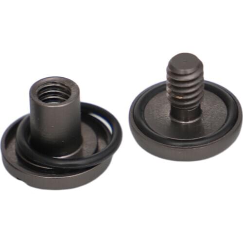 2 Packs Screws Tech Scuba Diving BCD Backplate Pad Book Screws Mounting Hardware