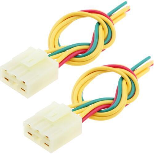 2x 5 Pin Regulator Rectifier Connector For Honda CB VT CBR 250 400 500 600 900