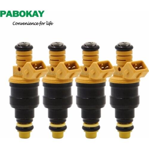 4 pieces x For Flow Matched Fuel Injector Set for Volvo 1.9 2.2 0280150762