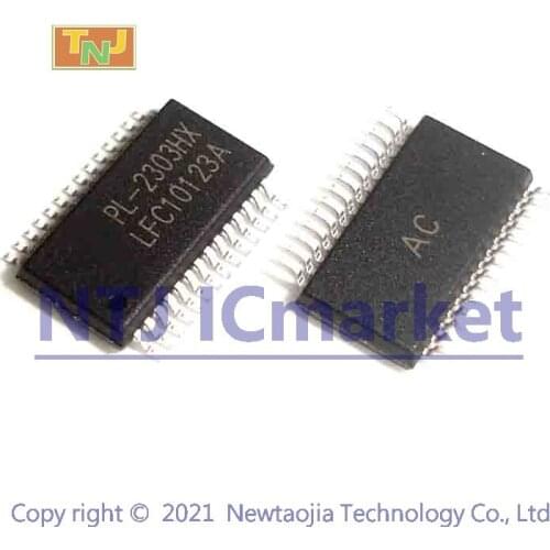5 PCS PL-2303HX SSOP-28 PL2303HX PL2303 USB to RS-232