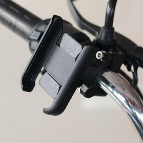 Aluminum Alloy Phone Holder Adjustable Mobile Phone Mount with 360°Rotation Suitable for 4-6.5inch Phone