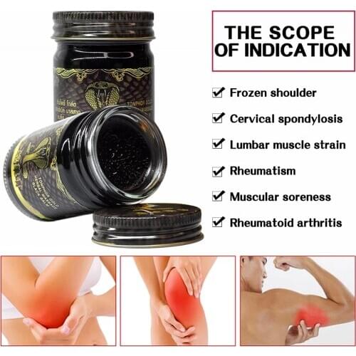 50g Golden snake tiger balm ointment joints pain relief muscle pain relax balm medical plaster oil pain plaster health care