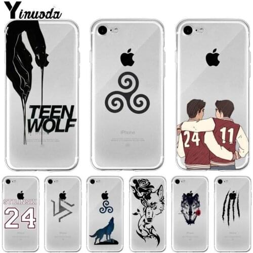 Yinuoda Teen Wolf Stilinski 24 Coque Shell Phone Case For iphone 12pro max SE 2020 11 pro XS MAX 8 7 6 6S Plus X 5 5S SE XR