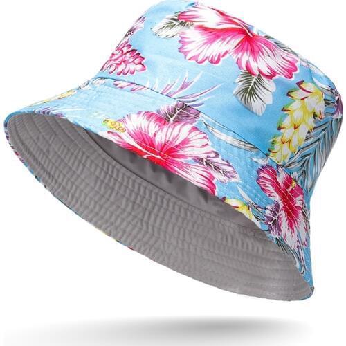2019 Spring and autumn double-sided fisherman hat fashion low price high sales hat summer men and women pot cap
