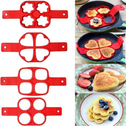 Egg Cooker Pancake Maker Mold Egg Shaper Omelette Nonstick Cooking Tool Pan Flip Eggs Ring Mold Kitchen Gadgets Accessories