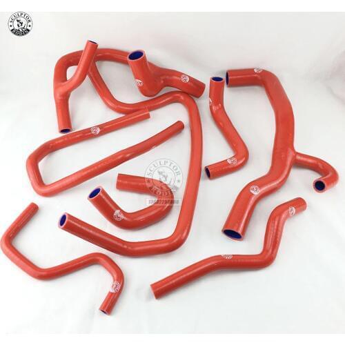 Silicone Radiator Hose Kit For Renault Clio MK1 I 16S/Williams MT 1.8L/2.0L 16V (7PCS) RED/BLUE/BLACK