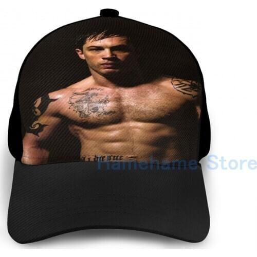 Fashion Tom Hardy(2) Basketball Cap men women Graphic print black Unisex adult hat