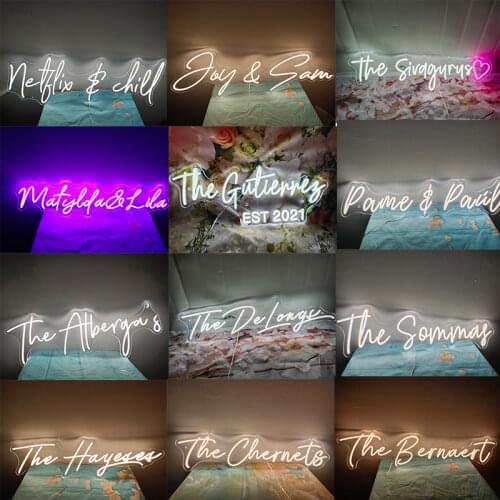 Custom Led Neon Lights Sign For Room Bedroom Decor Wall Decoration